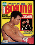 Danny Little Red Lopez Autographed International Boxing Magazine Beckett BK08866