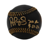 Albert Pujols Signed St. Louis Cardinals Rawlings OML Black Baseball