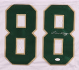 Lou Holtz Signed Notre Dame National Champs Jersey (JSA COA) 1988 NCAA Champions