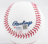 Cal Ripken Jr Autographed Rawlings HOF OML Baseball w/Ironman - Fanatics *Blue