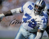 Ed "Too Tall" Jones Autographed Signed 8x10 Photo Dallas Cowboys MCS Holo #87479
