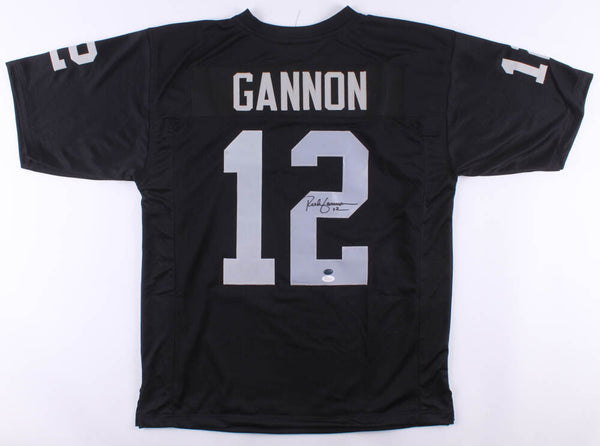 Rich Gannon Signed Oakland Raiders Black Jersey (JSA COA & PIA Hologram) Q.B.