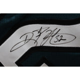 Ricky Watters Signed Philadelphia Eagles Green Starter sz 48 Jersey BAS 48393