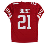 Frank Gore Signed San Francisco Custom Red Jersey