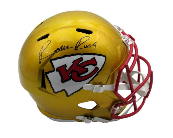 Rashee Rice Signed Chiefs Flash Full Size Replica Football Helmet Beckett 184983