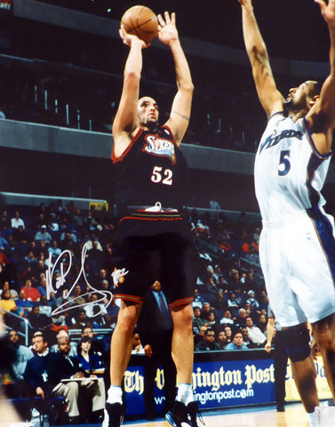 Matt Geiger Autographed Signed 16x20 Photo Philadelphia 76ers SKU #214779
