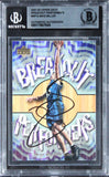 Magic Mike Miller Signed 2001 Upper Deck Breakout Performers #BP14 Card BAS Slab