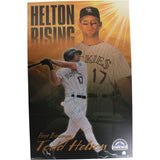 Todd Helton Autographed Colorado Rockies 22x34 Wood Sign Personalized 57547