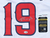 Kendrys Morales Signed Anahiem Angels Jersey (JSA COA) World Series Champion D.H