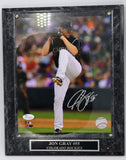 Jon Gray Autographed 8x10 Black Jersey Photo with Plaque JSA COA
