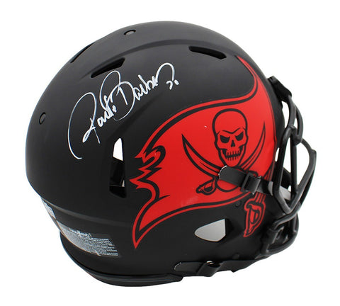 Ronde Barber Signed Tampa Bay Buccaneers Speed Authentic Eclipse NFL Helmet
