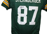 Jace Sternberger Autographed/Signed Pro Style Green XL Jersey JSA 25013