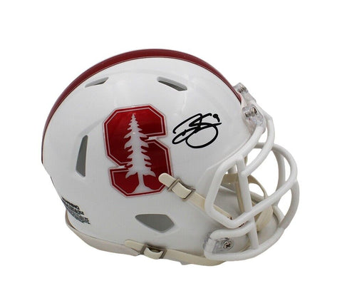 Dalton Schultz Signed Stanford Cardinals Speed NCAA Mini Helmet