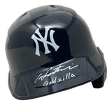 Hideki Matsui Signed New York Yankees Full Size Batting Helmet Godzilla JSA