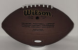 Browns Hall of Famer JOE THOMAS Signed Wilson Replica Brown Football AUTO - JSA