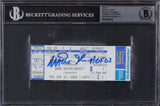 Magic Johnson HOF 02 Signed HOF Induction Ticket Stub Auto 10! BAS Slabbed 3