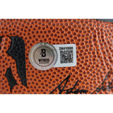 Shawn Kemp Gary Payton Signed Seattle Supersonics I/O Basketball Beckett 49708