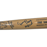 Ernie Banks Autographed/Signed Baseball Bat Mr. Cub Chicago Cubs Beckett 42993