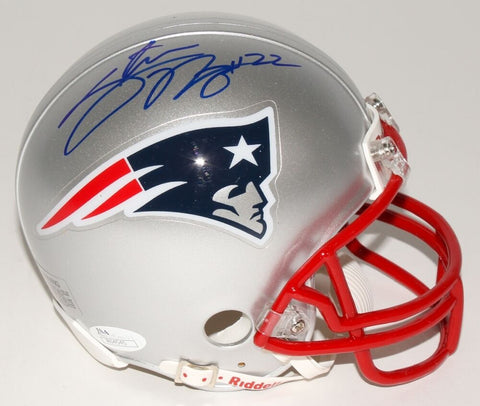 Stevan Ridley Signed Patriots Mini Helmet (JSA COA & Denver Autographs COA)