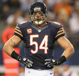 Chicago Bears Butkus, Singletary & Urlacher Signed Monsters of the Midway Jersey