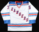 Mike Richter Signed New York Rangers Jersey (Steiner) 1994 Stanley Cup Champs