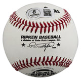 D-Backs Junior Spivey Authentic Signed Rawlings Ripken Baseball BAS #BV70356