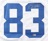 Brandon Stokley Signed Indianapolis Colts Jersey (Beckett) Super Bowl XLI Champ