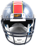 Roger Staubach Autographed NAVY F/S Schutt DTOM Helmet Heisman - Beckett W Holo