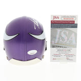 Adrian Peterson Signed Minnesota Vikings Mini-Helmet (JSA COA) 2012 NFL MVP / RB