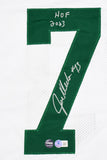 Joe Klecko Autographed White Pro Style Jersey w/HOF- Beckett W Hologram *Silver