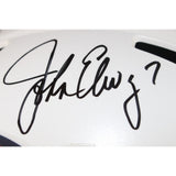 John Elway Autographed Denver Broncos F/S 24 Alt Helmet Beckett Witness 50234