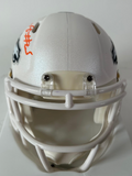 Nik Bonitto Autographed Denver Broncos '24 Alt White Mini Helmet BAS COA