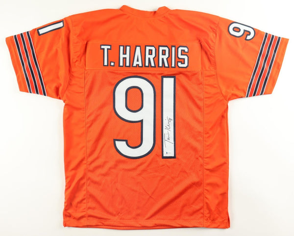 Tommie Harris Signed Bears Jersey (Beckett) Chicago's 2004 1st Roud Draft Pick