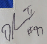 Dexter Lawrence II Signed/Auto Blue Custom Jersey NY Giants Beckett 204081