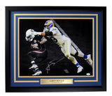 Aaron Donald Signed/Autographed LA Rams 16x20 Photo Framed JSA 166095