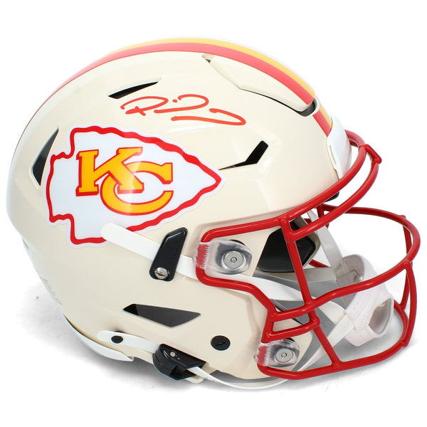 Patrick Mahomes Autographed Chiefs RETRO Speedflex Authentic Helmet Beckett