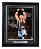 Stone Cold Steve Austin Signed Autographed Framed 16x20 WWE Photo BAS