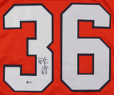 Kayvon Webster Signed Denver Broncos Jersey (Beckett COA) Super Bowl L Champ USF