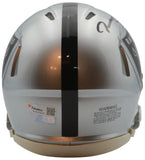 Maxx Crosby Autographed Las Vegas Raiders Signed Football Mini Helmet Fanatics