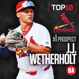 JJ Wetherholt Signed St. Louis Cardinals Jersey (Beckett) 2025 Rookie / 2nd Base