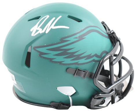 Brandon Graham Autographed Eagles Rave Speed Mini Helmet - Beckett W Hologram
