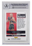 Conor McGregor Signed 2021 Panini Chronicle UFC Season Ticket - BGS 10 Autograph