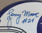 Moore/Mackey/Volk/Berry/Averno Colts Multi-Signed Cardboard Helmet 151744