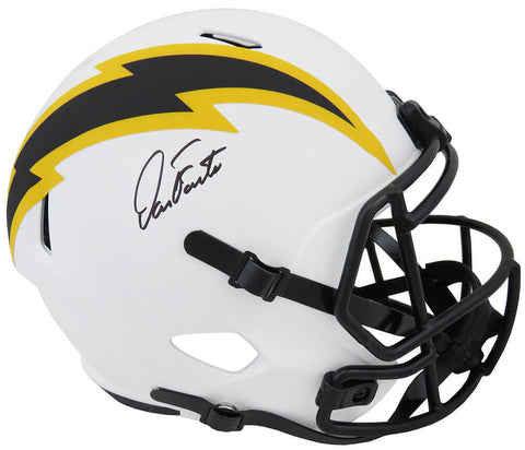 Dan Fouts Signed Chargers Lunar Eclipse Riddell F/S Speed Replica Helmet -SS COA
