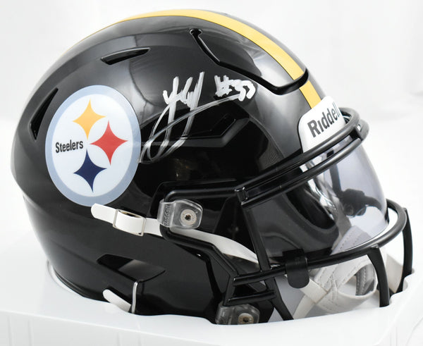 Jack Sawyer Autographed Steelers Mid-Size SpeedFlex Helmet - Beckett W Holo