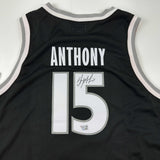 Signed Carmelo Anthony Syracuse Orange Black Jersey Fanatics COA