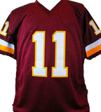 Mark Rypien Autographed Maroon Pro Style STAT Jersey W/ SB MVP- Beckett W Holo