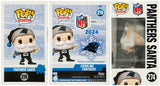 Muhsin Muhammad Signed Panthers SANTA Funko Pop Doll #274 - (SCHWARTZ COA)