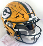 Packers CLAY MATTHEWS Signed Full Size Authentic Speed Flex Helmet AUTO - BAS