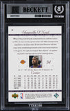 Lakers Shaquille O'Neal Signed 2001 SP Authentic #39 Card Auto GM 10! BAS Slab